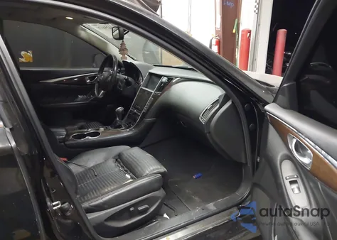 2014 Infiniti Q50 Sport z USA, uszkodzony, nr VIN JN1BV7AP1EM672831